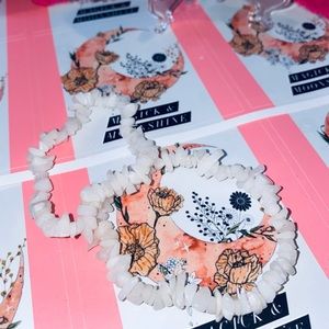 White Agate bracelet